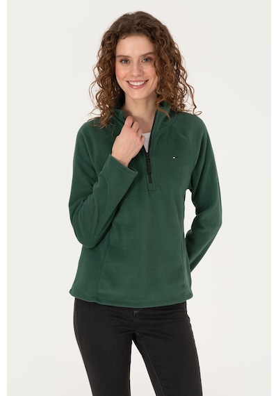 U.S. Polo Assn. U.s. Polo Assn. Kadın Koyu Yeşil Sweatshirt 50316714-vr079 Koyu Yesıl