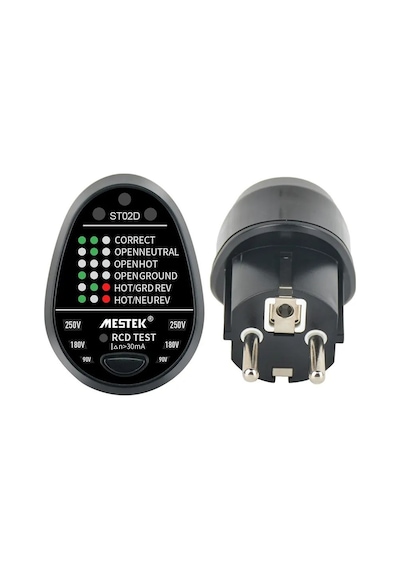 Mestek St02d Priz Test Cihazı
