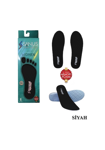 Sanus M900 Visco Memory Foam Anatomik Unisex Tek Beden Tabanlık