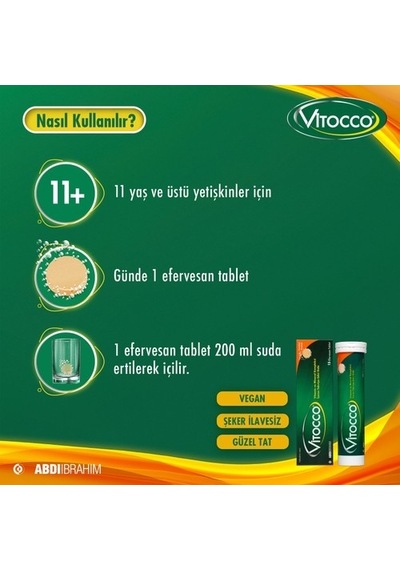 Vıtocco 15 Eff. Tablet