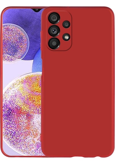 Samsung Uyumlu Galaxy A23 Kilif Ince Esnek Soft Premium Silikon Kapak 553765290