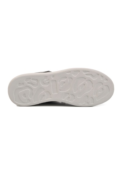 Beyaz Siyah Beyaz Hakiki Deri Erkek Sneaker Premium 02028 M Beyaz-siyah-beyaz Çok Renkli