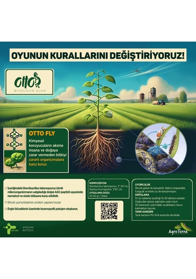 Otto Fly Biyolojik Ajan 200 Gr. Poşet Toz 200 G
