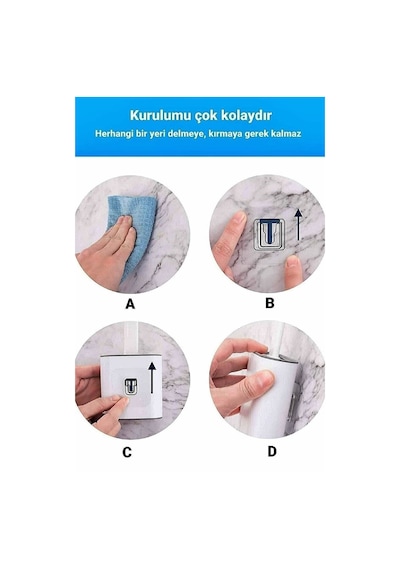 Silikon Tuvalet Fırçası Bükülebilir Silikon Wc Klozet Fırçası Beyaz