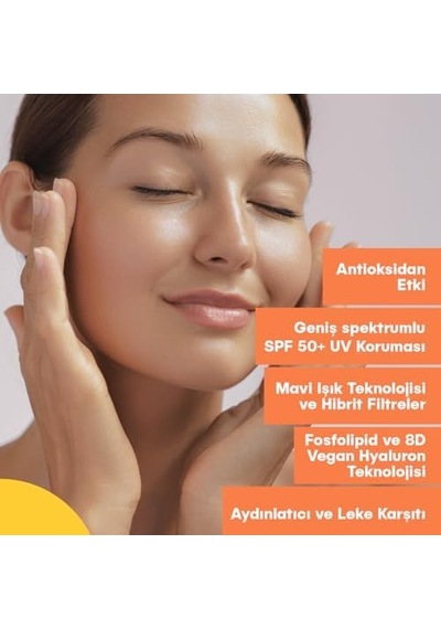 She Vec Protected Sun Aydınlatıcı Ve Leke Karşıtı Güneş Koruyucu Krem Spf 50