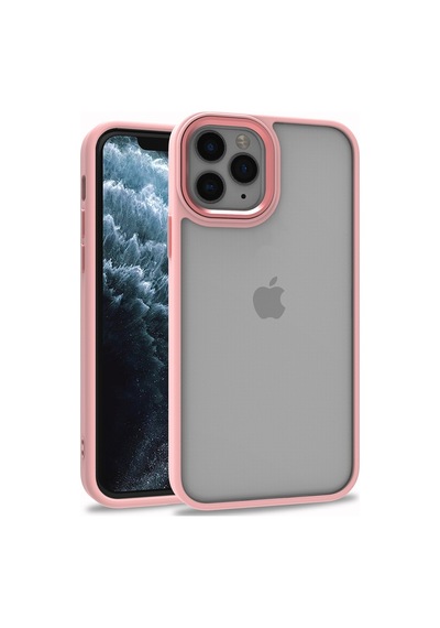 Apple Uyumlu iPhone 11 Pro Renkli Kenarli Parlak Flora Kilif 547924966