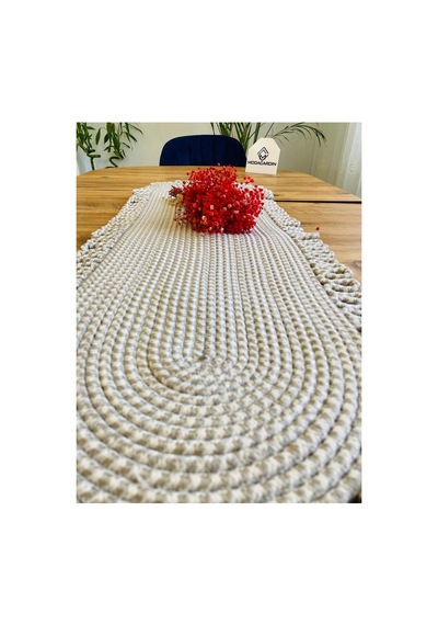 Jüt, Hasır, Dekoratif Masa Örtüsü, Runner 35x100 Cm, Amerikan Servis, Sehpa Örtüsü, Bohem Tarzı Gri Beyaz Gri Beyaz Jüt, Hasır, Dekoratif Masa Örtüsü, Runner 35x100 Cm, Amerikan Servis, Sehpa Örtüsü, Bohem Tarzı Gri Beyaz Gri Beyaz