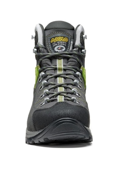 Asolo B23102 A627 Finder Gv Mm Gore Tex Graphite/green Lime Erkek Outdoor Bot Gri