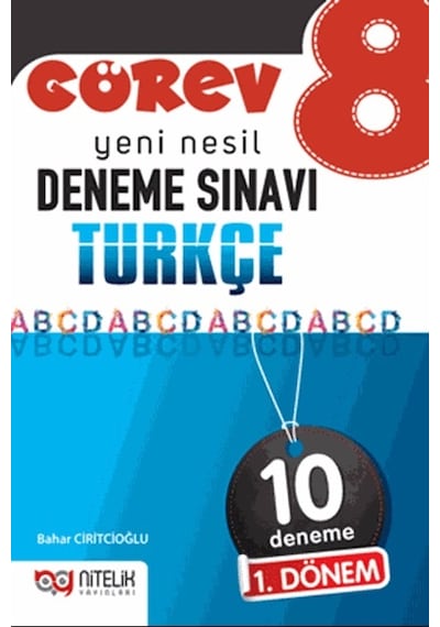 NİTELİK 8. Sınıf Deneme GÖREV Türkçe 1.Dönem