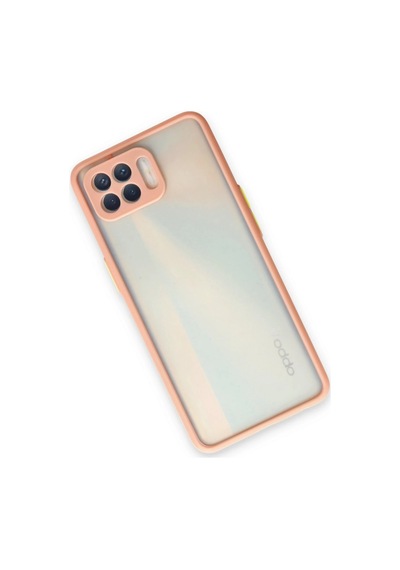 Cosmotex Newface Oppo Reno 4 Lite Kılıf Montreal Silikon Kapak - Pembe