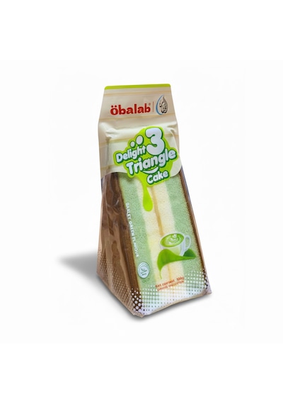 Öbalab Triangle Cake Barley Green Flavour 100g