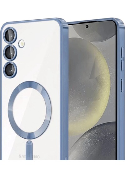 Samsung Uyumlu Galaxy A55 5g Kross Magneticsafe Kapak Sierra Mavi
