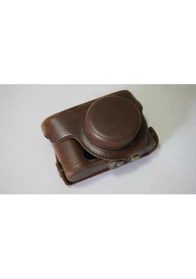 Olympus Xz-1- Xz1 için Taşıma Çantası Kahverengi