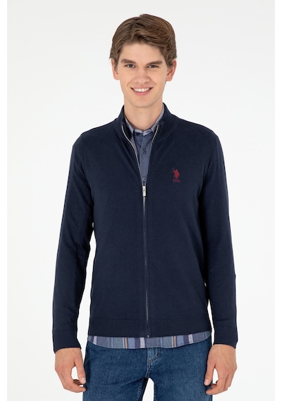 U.S. Polo Assn. U.s. Polo Assn. Erkek Lacivert Hırka Triko 50293526-vr033
