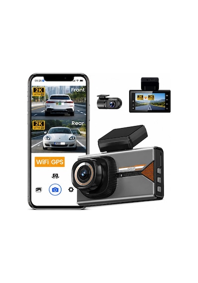 Harvox 2k Pro Akıllı Araç Kamerası - 4g Sım Kartlı, Çift Kameralı, Gps Takip & 24 Saat Park Modu