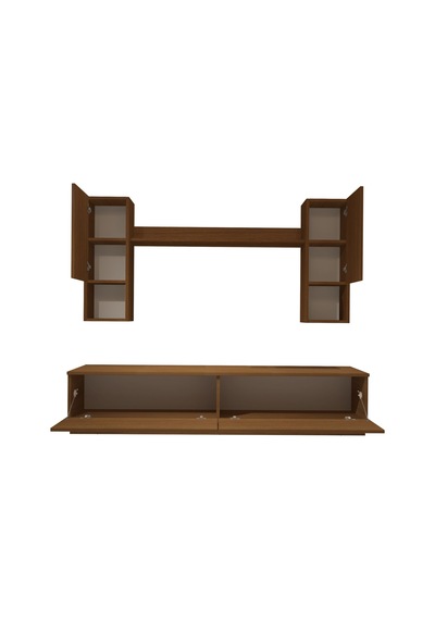 Decoraktiv Eko 5dab Mdf Std Tv Ünitesi Tv Sehpası Ceviz