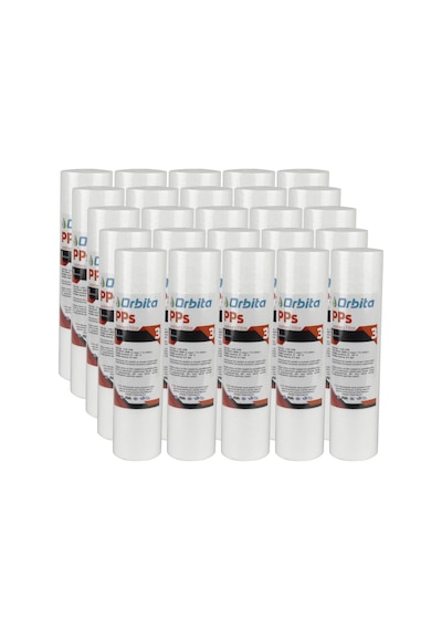 Toptan Su Arıtma Filtresi 10 Inç 1 Mikron Spun Filtre 25 Adet