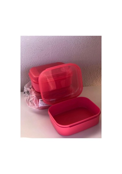 Midi 1.1 Litre Çok Amaçlı Saklama Kabı Bordo