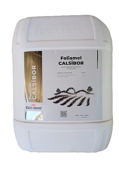 Foliamel Calsibor 20 Lt/25 Kg-kalsiyum Bor İçerikli Sıvı Gübre 20 L