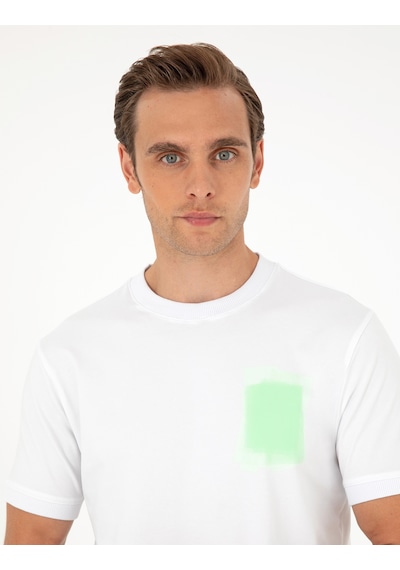 Pierre Cardin Erkek Açık Gri Tişört 50282045-vr001 Açık Gri