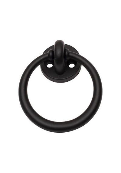 Gürçayhırdavat Halka Kulp 60Mm Üstten Vidalı Siyah