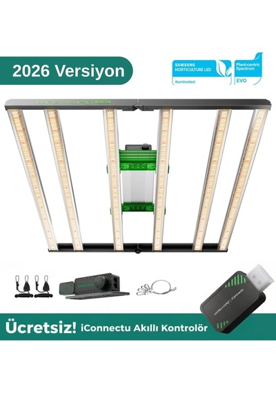 Mars Hydro Fc4800 Evo 480w Led Bitki Yetiştirme Lambası-1657 Gri