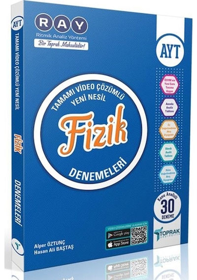Toprak Yayınları Ayt Fizik Ray Konu Analizli 30  Deneme