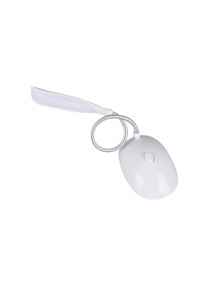Portatif Taşınabilir Pilli Masa Lambası Beyaz Led Işıklı Mini Masa Lambası Beyaz Beyaz