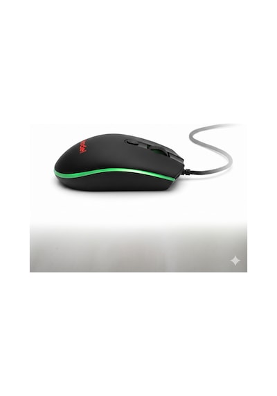 Rgb Gaming Kablolu Mouse 1600 Dpı, 3000 Hz, Örgü Kablolu Siyah Gaming Fare, Optik Lensli, Rgb Animasyonlu Diğer