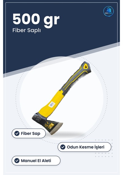 Balta 500 Gr Fiber Saplı Odun Kesme El Aleti Hırdavat Manuel Kesi