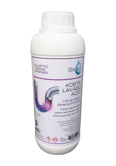 Sska Kostik Lavabo Gider Boru Açıcı 1 KG