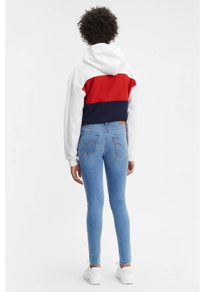 Kadın Yüksek Bel Super Skinny Jean İndigo