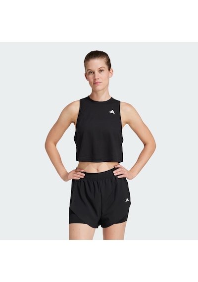 Adidas Train Essentials Boxy Workout Kadın Atlet Jf1025 Siyah