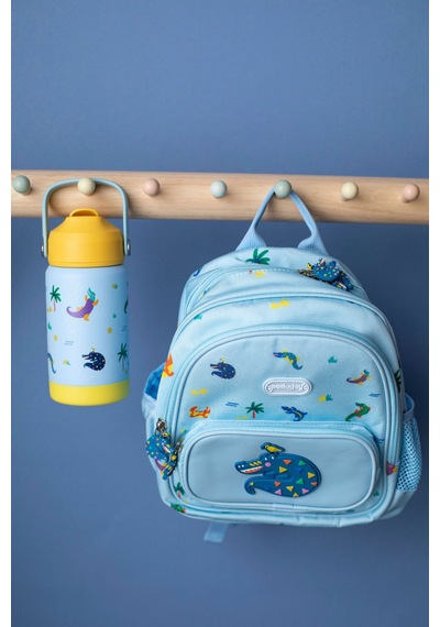 Packnjoy - Çocuk Sırt Çantası Small 2-4 Yaş - Snappy Croc Mavi