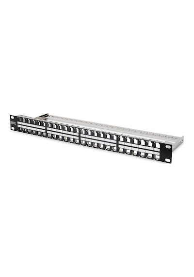 Digitus Dn-91424 48 Port Boş Patch Panel Zırhlı Keystone Jack Ta