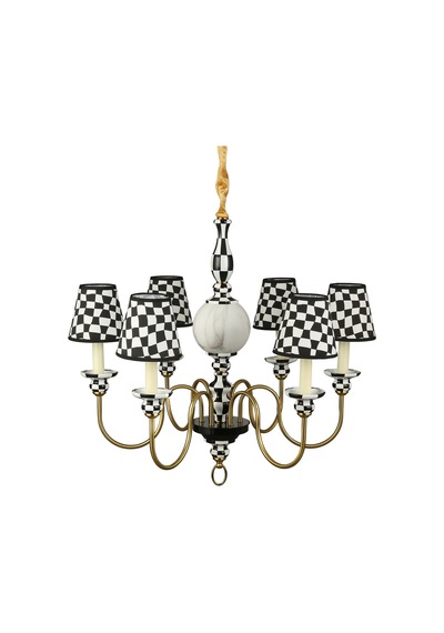 Vitale Dama 6'lı Avize Ay.vtpl-0161 Beyaz