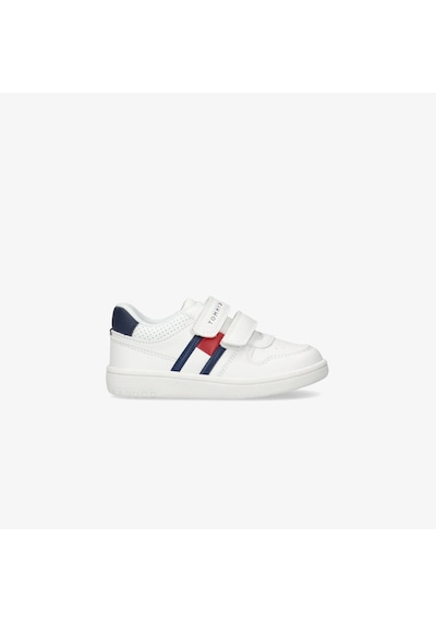 Tommy Hilfiger Flag Velcro Bebek Beyaz Spor Ayakkabı T1x9-33841-1355x336