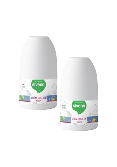 Siveno Doğal Kadın Roll-On 2 x 50 ML