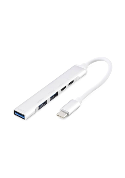 Type-c Hub 5 Port Pd 20w Beyaz Hdx7896 Evimdeyokyok
