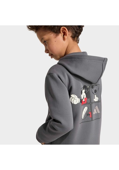 Adidas Mickey Mouse Future Icons Çocuk Gri Ceket Kg6124