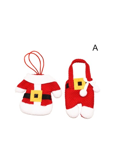 Noel Dekorasyonu Sofra Terimleri Noel Masa Süslemeleri Santa Takım Yemeği Sofra Takımı 1pc