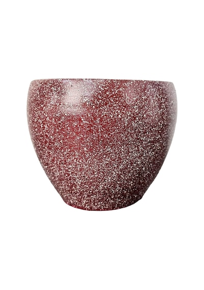 Tasarımı Ev Dekorasyon Bordo Granit Toprak Saksı Saksılık Salon Çiçeklik - 15 Cm Genel