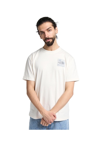 The North Face Mountain Escape Relaxed Erkek Beyaz Outdoor T-shirt Nf0a8gb1qlı1