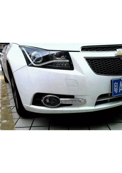 Cruze 2009-2012 Ledli Sis Kapağı Kromlu