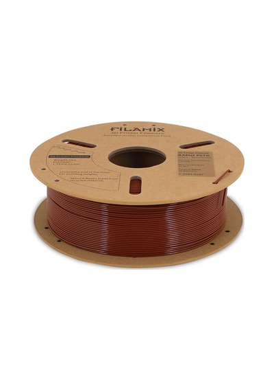 Filamix Rapid Petg Kahverengi Filament 1.75mm 1000gr - Urhanshop Gönderimli