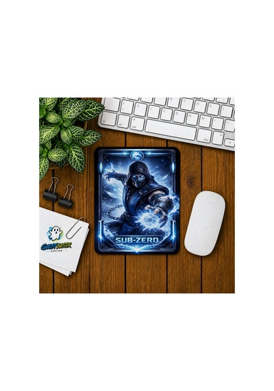 Mortal Kombat Sub Zero Baskılı Oyuncu Mousepad 0191