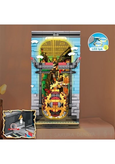Reobrix Ninja Book 66029 Brick Yapım Seti