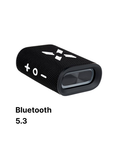 Bluetooth Kablosuz Su Geçirmez Ipx7 Rgb Tws Stereo Hoparlör Siyah-beyaz X6703