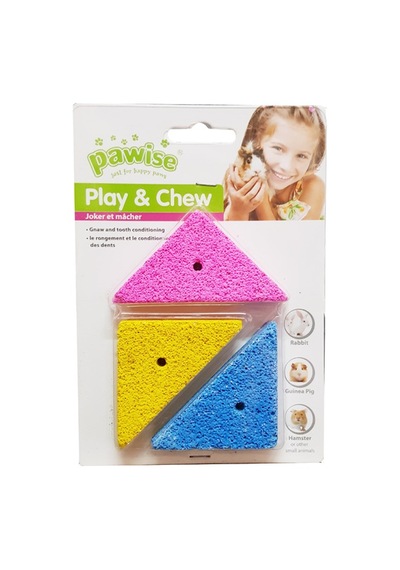 Pawise - 255 - Hamster Kemirme Oyuncağı - Csmo-tex - Lava Bites
