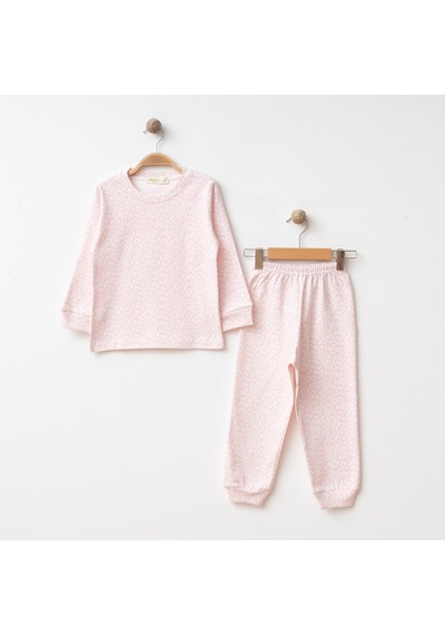Bebolly Pijama Takımı Baskılı Pembe